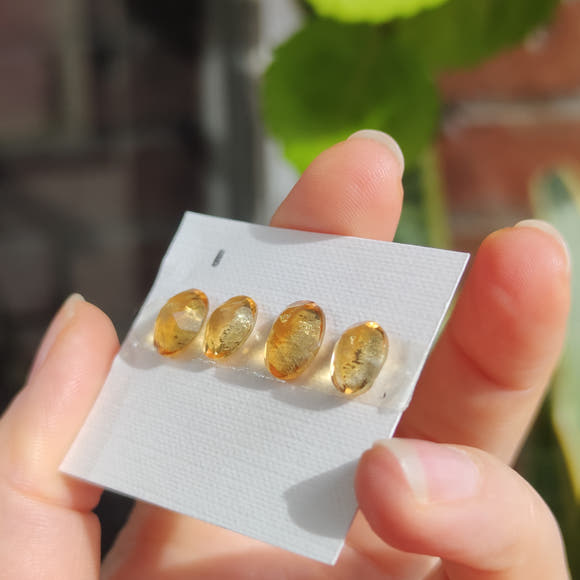 Faceted Oval Citrine no. 3