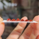 Hessonite Garnet Faceted Cabochons-5