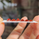 Cabujones Facetados de Granate Hessonita-5