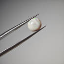 Ópalo Blanco Lightning Ridge · Cabujón Flash Verde-5