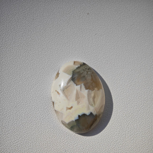 Jaspe Oceánico · Cabujón Oval 15×11 mm