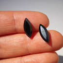 Obsidiana Negra · Par Cabujón Marquesa-4