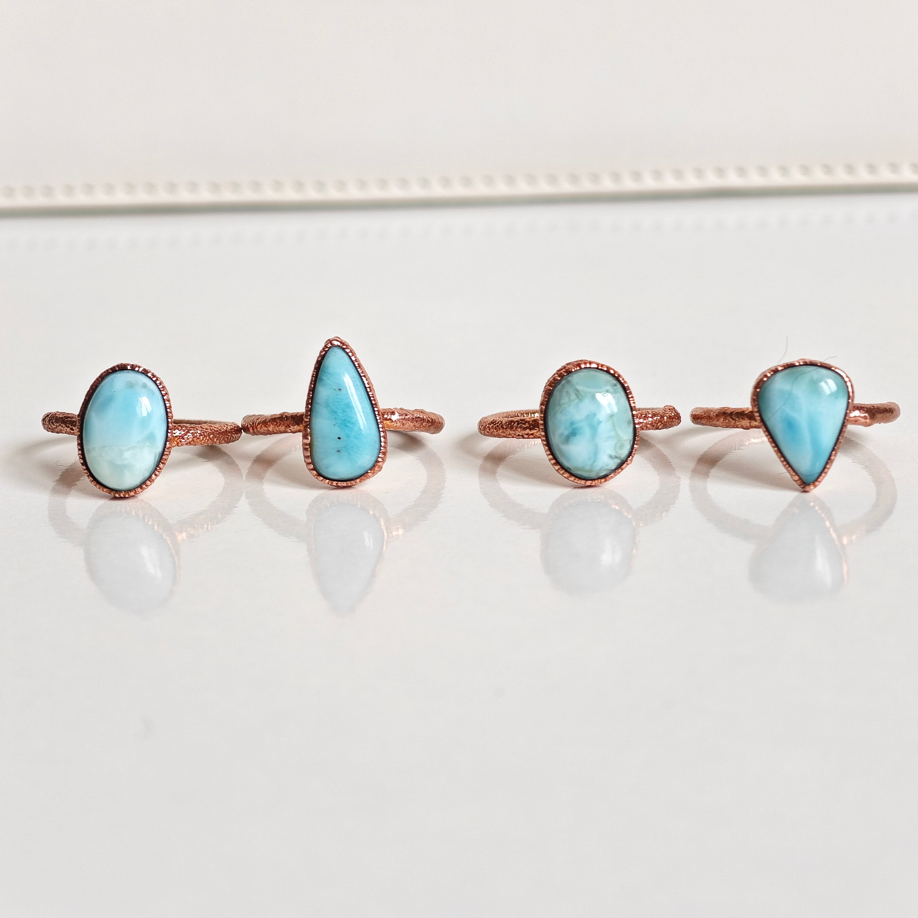 Larimar Ring · Copper Size 13 | Anima Mundi Crystals