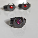 Anillo Luna- Electroformado Cobre-7