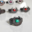 Anillo Luna- Electroformado Cobre-6