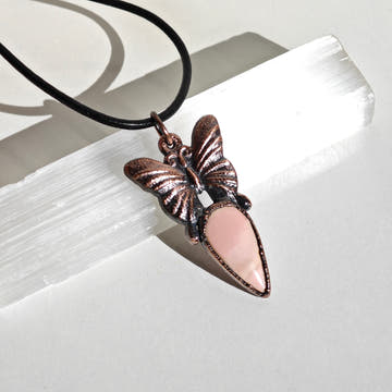 Colgante Mariposa · Mookaita Rosa