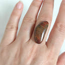 Cabujón Jaspe Rojo Hungría · 30×14 mm-1