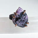 Charoite Ring - Freeform Cabochon-1