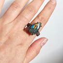 Labradorite Teardrop Ring · Copper-4