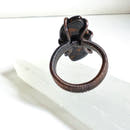 Mahogany Obsidian Ring · Copper-4