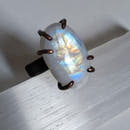Rainbow Moonstone Ring · Copper-1