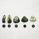 Chrome Chalcedony Teardrop · Zimbabwe Green-2