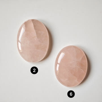 Large Oval Rose Quartz Cabochons