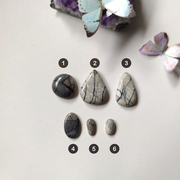 Cabujones de Jaspe Picasso - 0