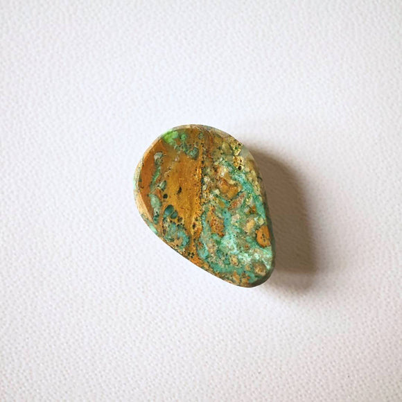 Cabujón Lagrima de Variscita de Palazuelos