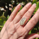 Calcita Azul Ovalada Tallada a Mano-3