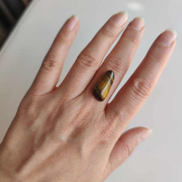 Freeform Tiger's Eye Cabochon