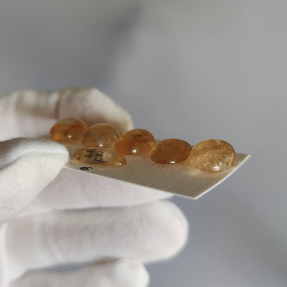 Oval and Marquise Citrine Cabochons