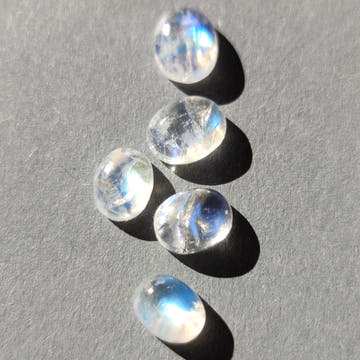 Moonstone Oval Cabochons 10mm