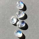 Cabujones Ovalados de Piedra Luna 10mm-1