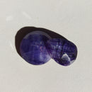 Cabujones de Sillimanita Azul en Tallado Rosa-1