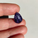 Cabujones de Sillimanita Azul en Tallado Rosa-5