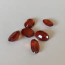 Hessonite Garnet Faceted Cabochons-8