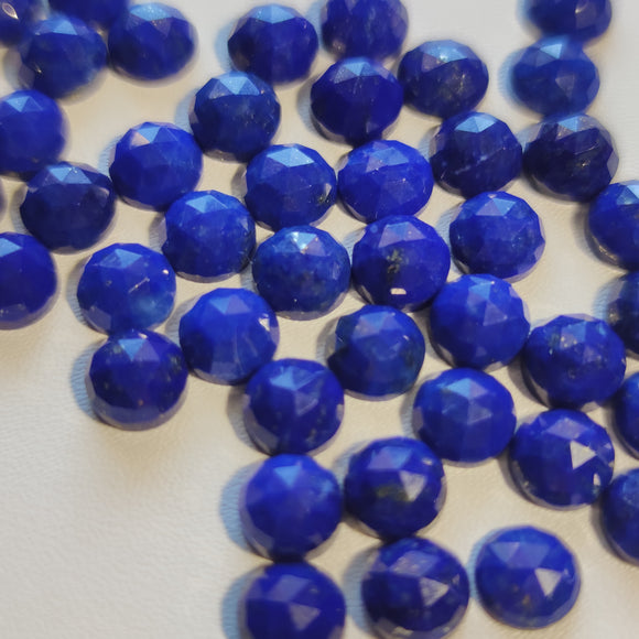 Lapislázuli 6mm Cabujones Redondos