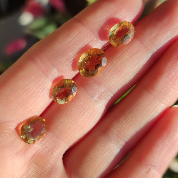 Faceted Oval Citrine no. 3