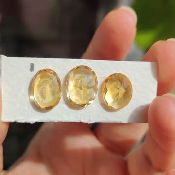 Oval Faceted Citrine no. 2
