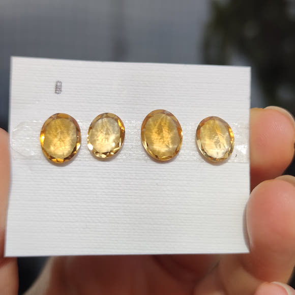 Faceted Oval Citrine no. 3