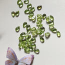 Mini Peridot Teardrop 6x4mm-1