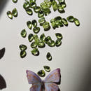 Mini Peridot Teardrop 6x4mm-2