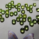 Mini Round Peridot Cabochons 5mm-6