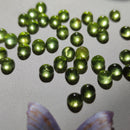Cabujones Mini Redondos de Peridoto 5mm-6