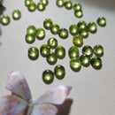 Cabujones Mini Redondos de Peridoto 5mm-8
