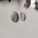 Hand-Carved Oval Blue Calcite-4