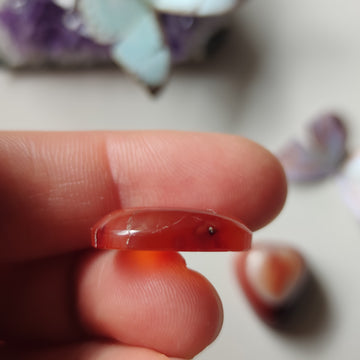 Cabujón Cornalina en Forma de Lágrima - 0