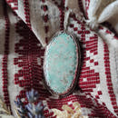 AUM Pendant · Utah Variscite-4