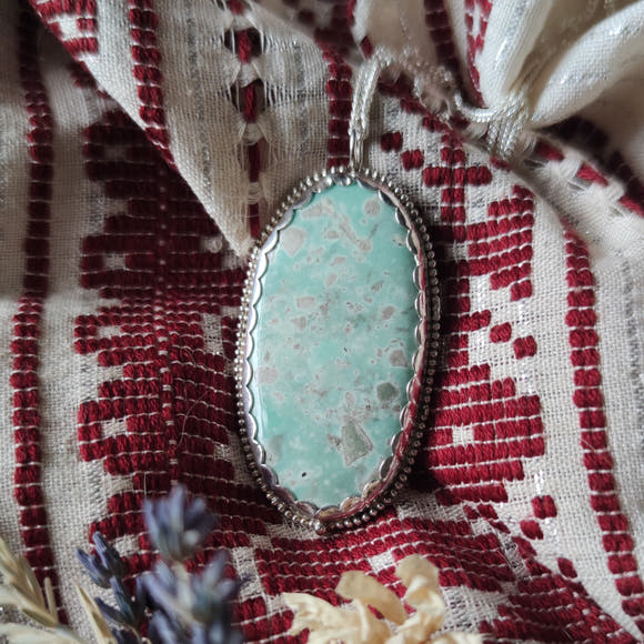 AUM Pendant · Utah Variscite