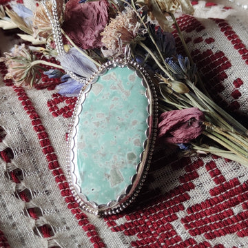 Colgante Variscita AUM - 0