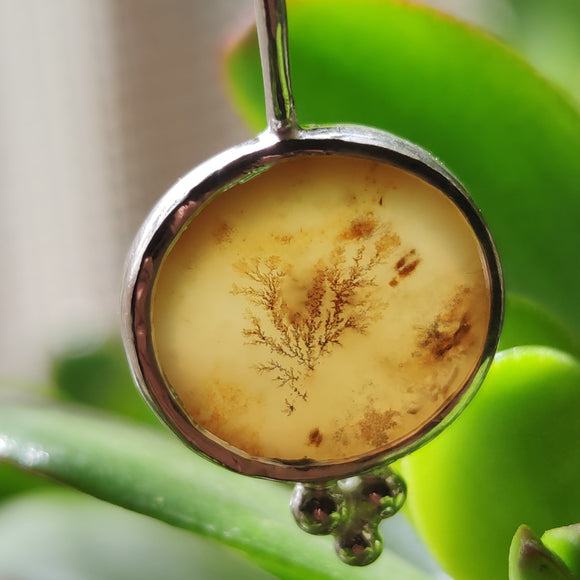 Colgante Agata Dendritica NATURA