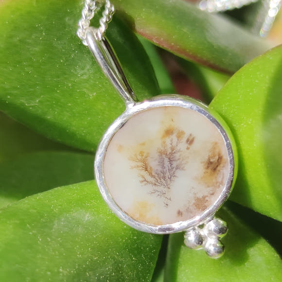 NATURA Pendant · Dendritic Agate
