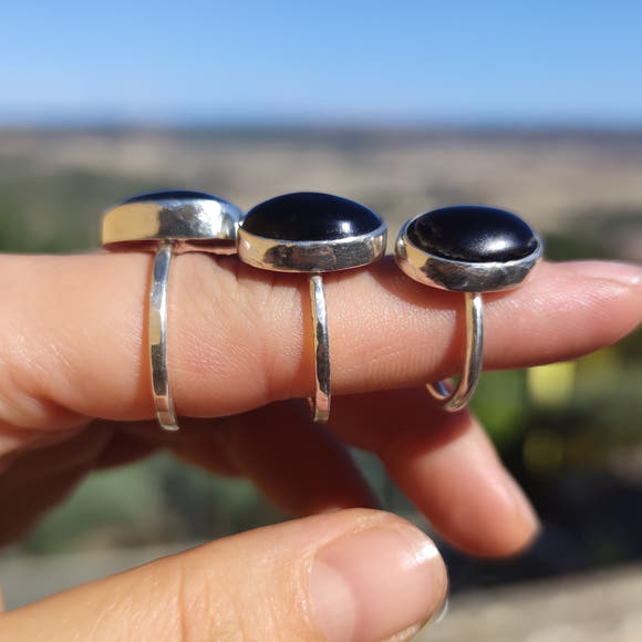 Black Onyx Rings