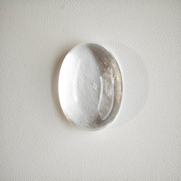 Cuarzo Claro - Cabujón Ovalado 22mm