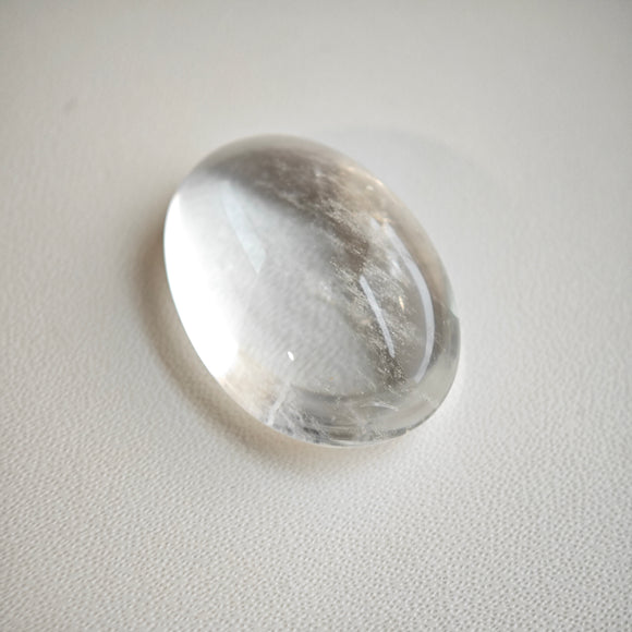 Cuarzo Claro - Cabujón Ovalado 22mm