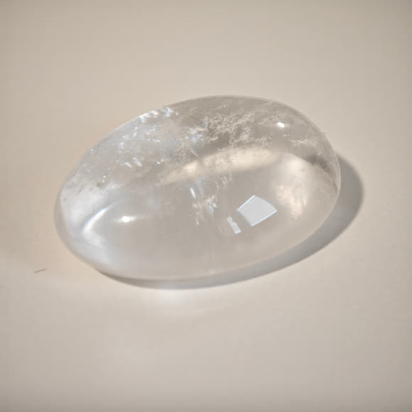 Cuarzo Transparente · Cabujón Oval 22×16 mm