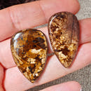Bronzite Teardrop Cabochons-3
