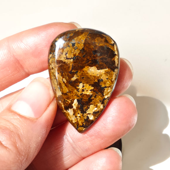 Broncita Cabujones Forma Lagrima