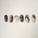 Ágata de Botsuana Cabujones Ovalados-2